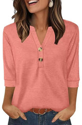 plus-size v-neck t-shirt for men