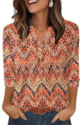 plus-size v-neck t-shirt for men