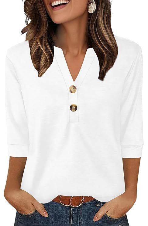 plus-size v-neck t-shirt for men